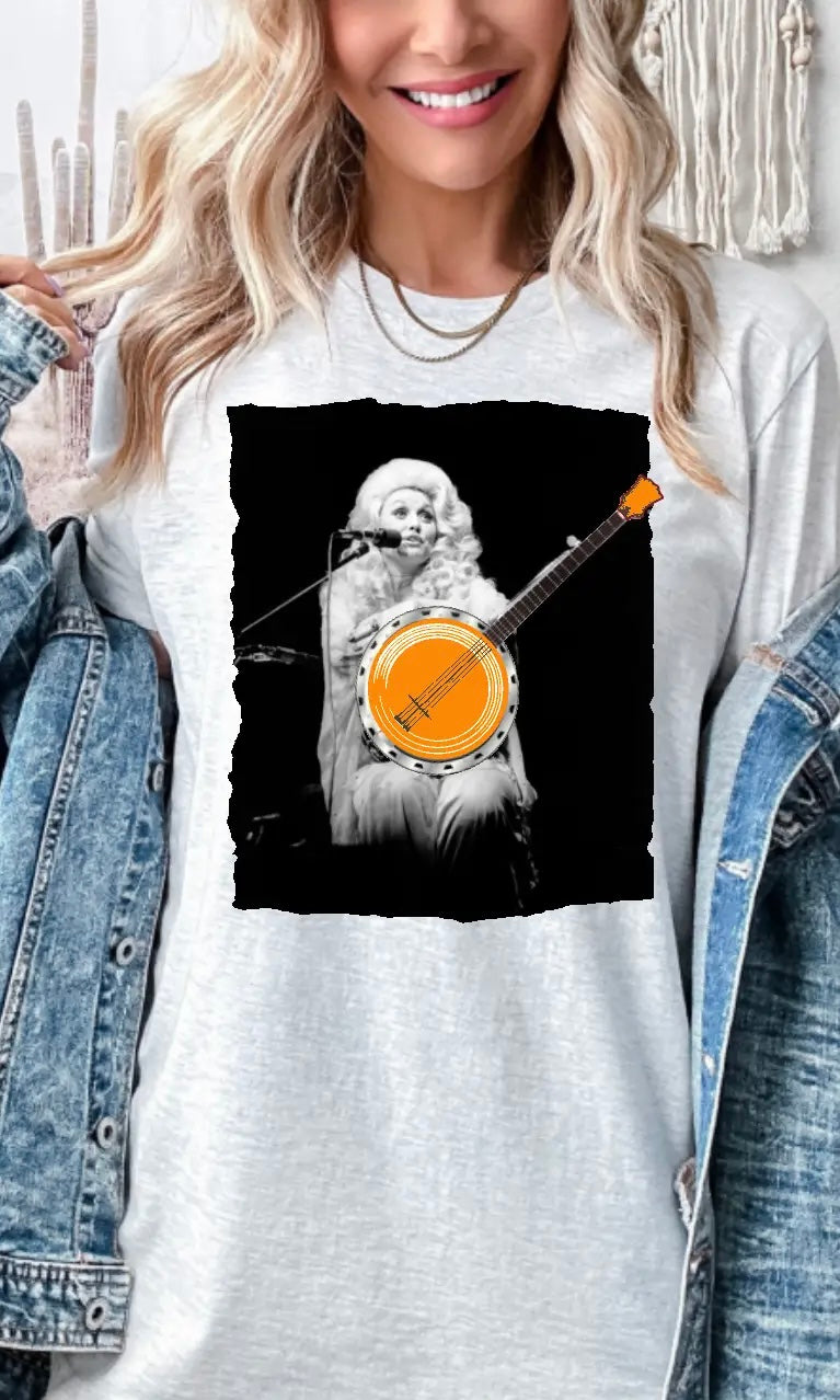 Dolly Parton Banjo Tee