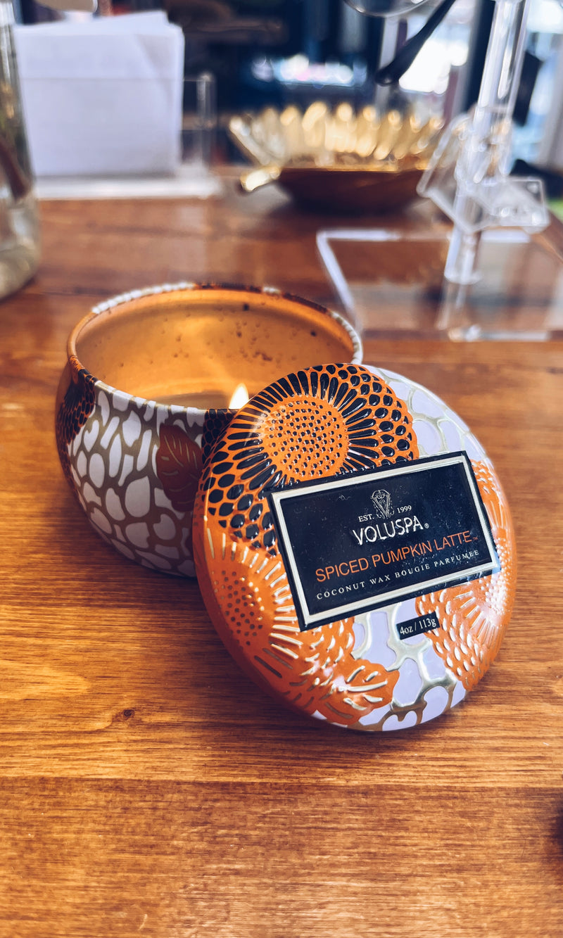 Voluspa Pumpkin Spice Latte Candle