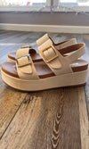 Double Strap Platform Sandal