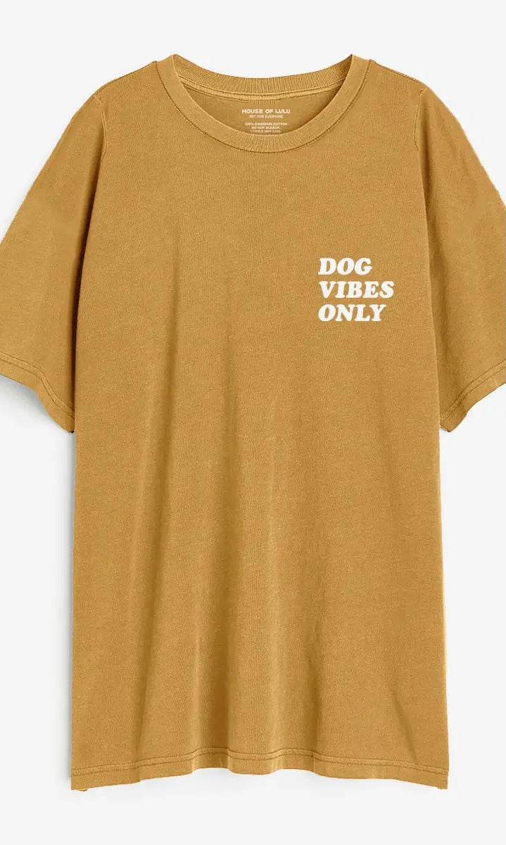 Dog Vibes Only Vintage Tee