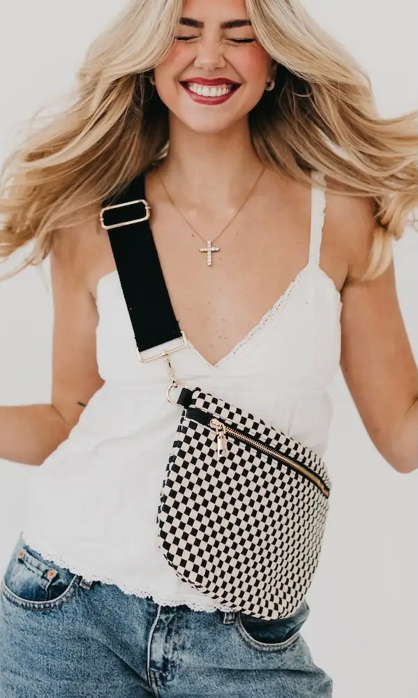 Checkered Cross Body Bags *Options*