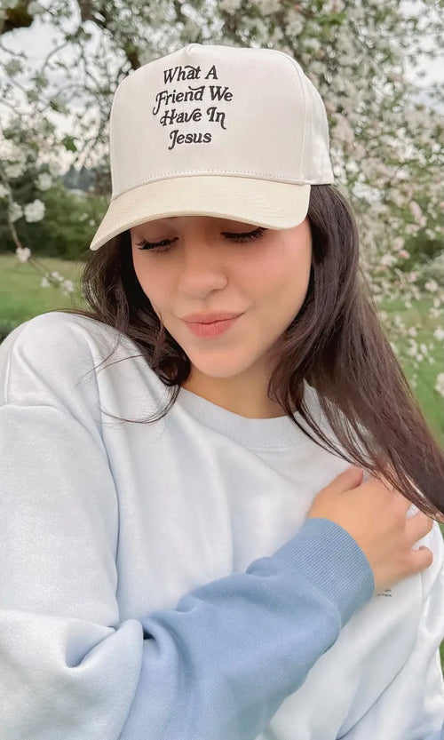 What A Friend In Jesus Trucker Hat