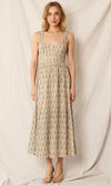 Sweetheart Neckline Maxi Dress with Lurex