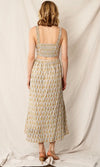 Sweetheart Neckline Maxi Dress with Lurex