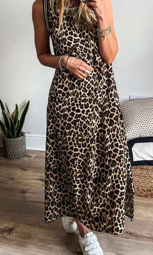 Leopard Maxi Dress