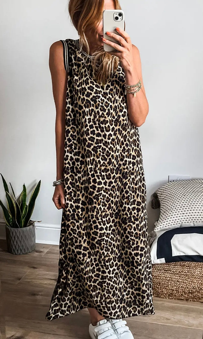 Leopard Maxi Dress