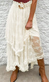 Cascading Tiered Skirt