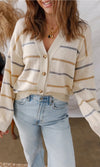 Striped Cardigan