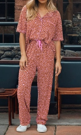 Cheetah Pajamas