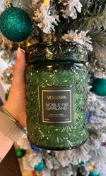 Noble Fir Garland Candle *Multiple Options*