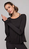 Open Back Storm Sleeve Top