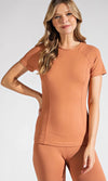 Athletic Short Sleeve Top (Multiple Colors)