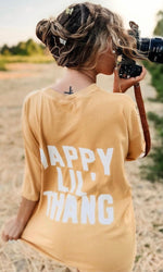 “Happy Lil’ Thang” Oversized Tee