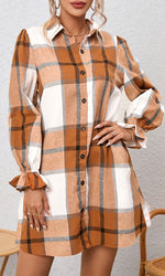 Fall Fun Plaid Dress
