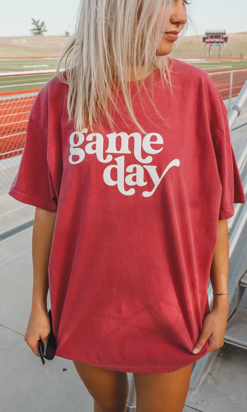 Game Day Tee Multiple Colors