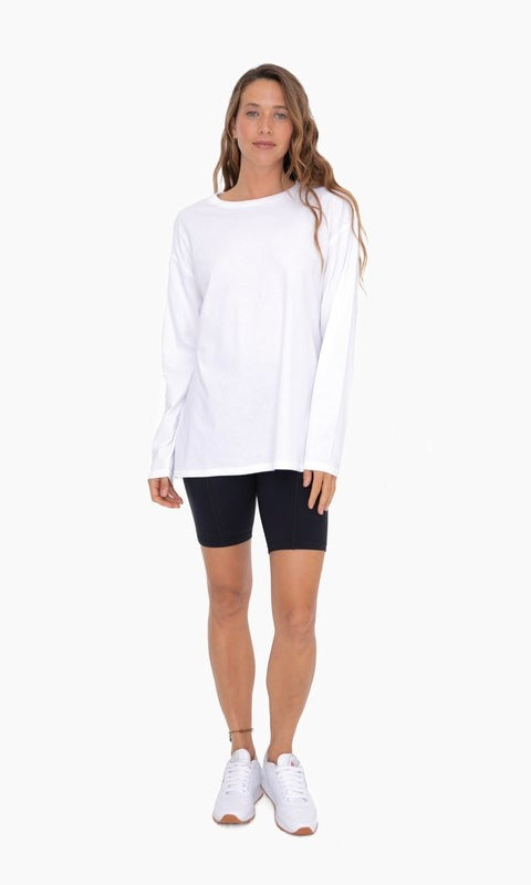 Organic Cotton Long Sleeve Boyfriend Tee(s)