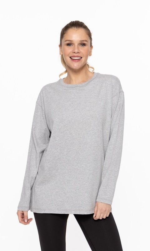 Organic Cotton Long Sleeve Boyfriend Tee(s)