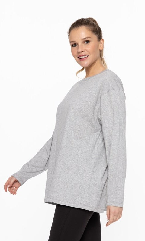 Organic Cotton Long Sleeve Boyfriend Tee(s)