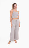 Brushed Hacci Wide Leg Lounge Pants