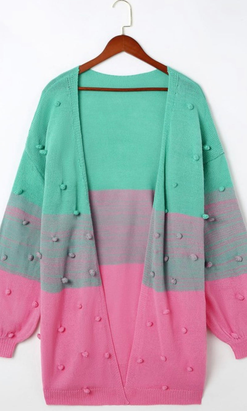 Swiss Dot Cardigan Mint