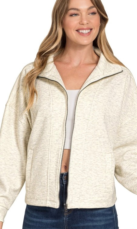 Vanilla Zip Up