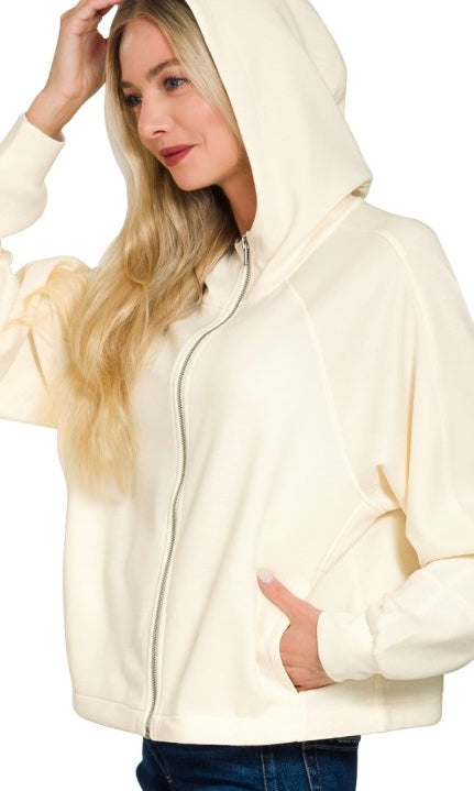 Zip Hoodie Multiple Colors