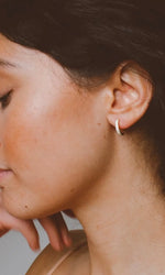 Effortless Crystal Hoops