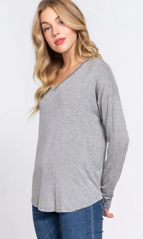 Jersey Top Multiple Colors