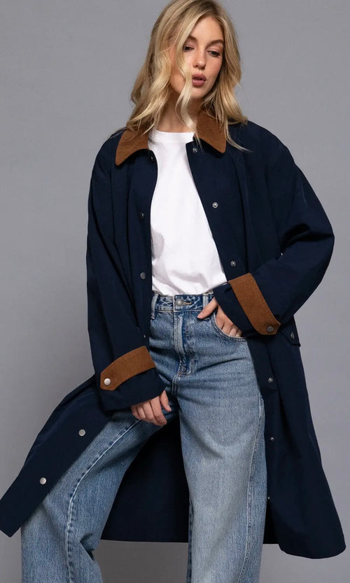 Button Down Trench