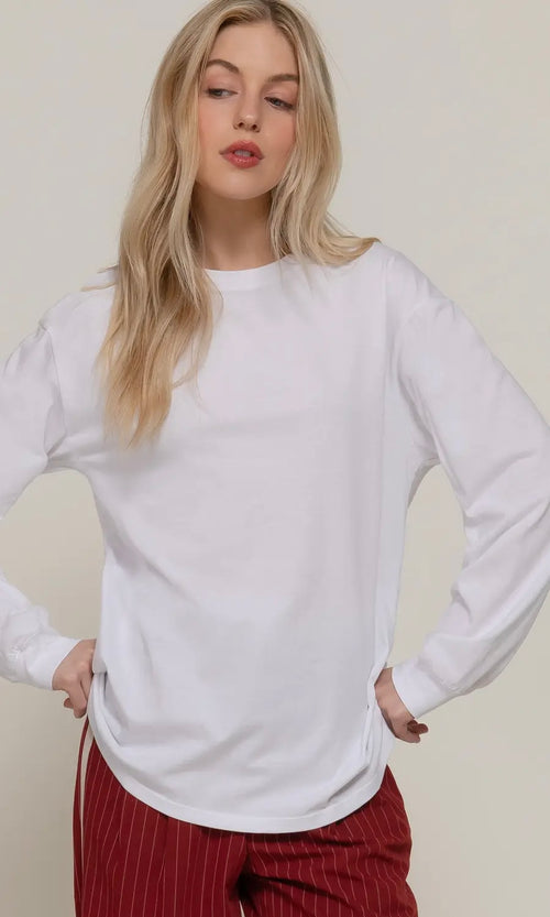 Cotton Longsleeve Tee