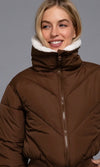 Hazelnut Sherpa Jacket