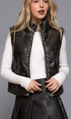 Leather Vest Multiple Colors
