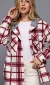 Curvy Plaid Shacket