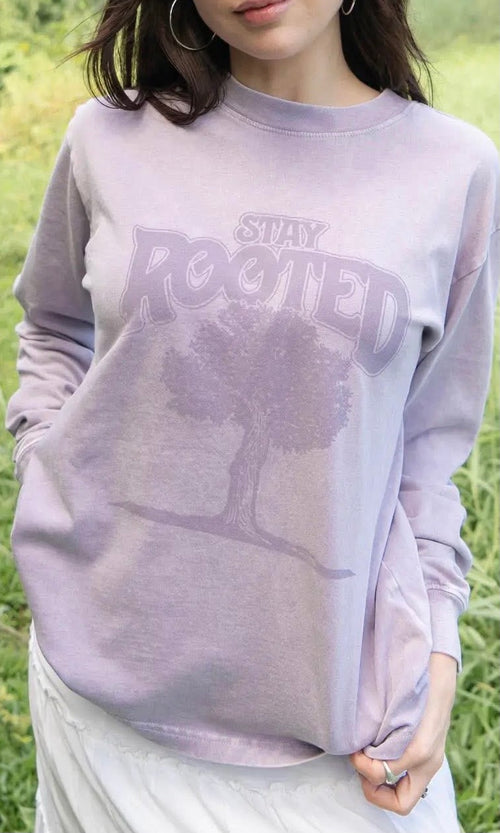 Stay Rooted Long Sleeve Tee