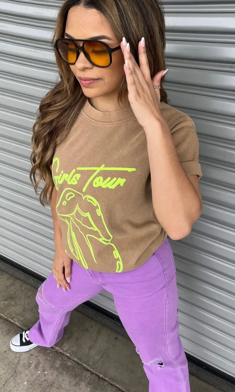 Girls Tour Graphic Tee