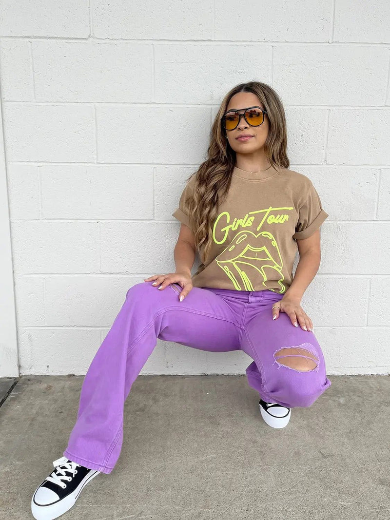 Girls Tour Graphic Tee