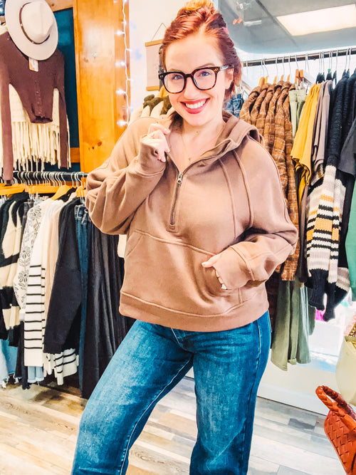 Charli Quarter Zip Multiple Colors