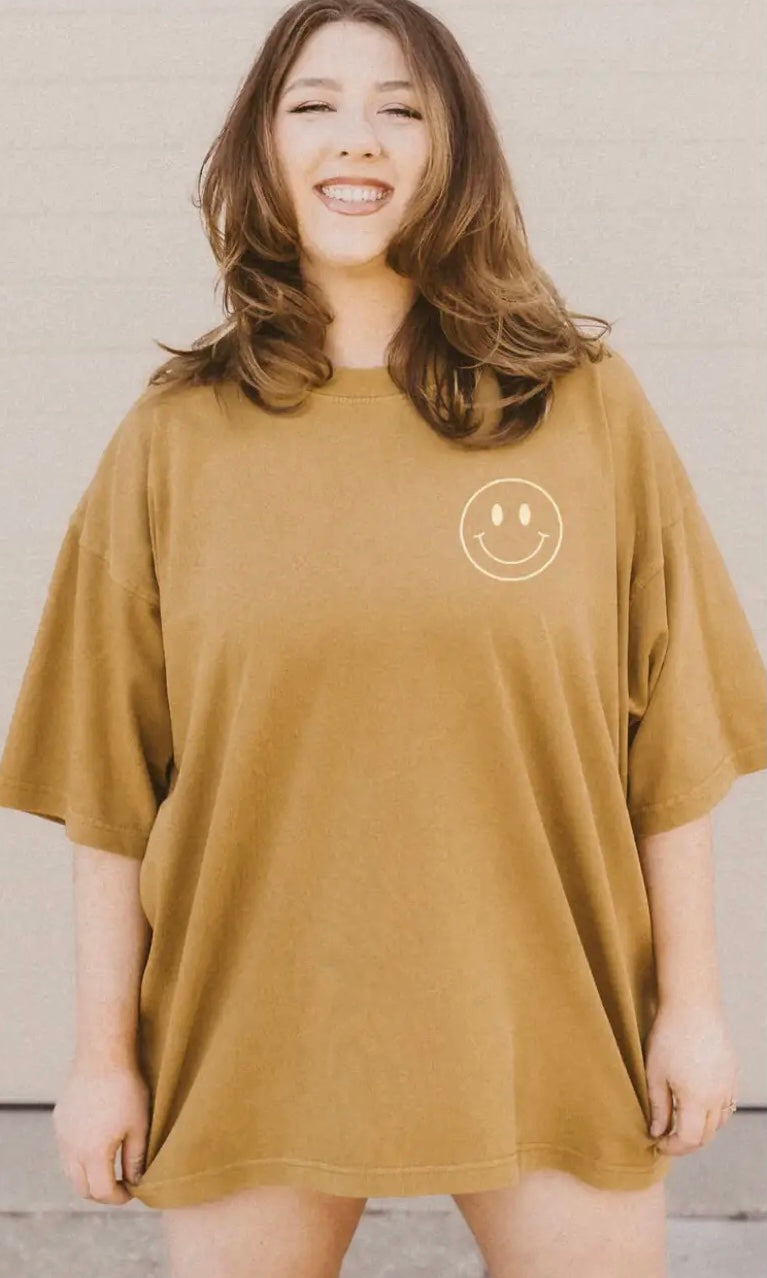 “Happy Lil’ Thang” Oversized Tee
