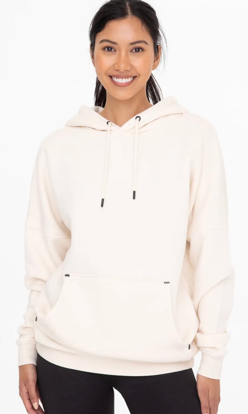 Ivory Fleece Hoodie