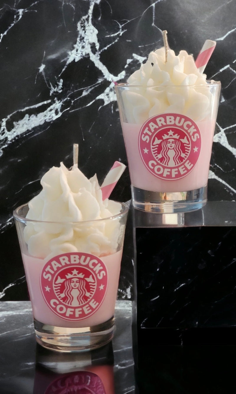 Starbucks Pink Drink Candle