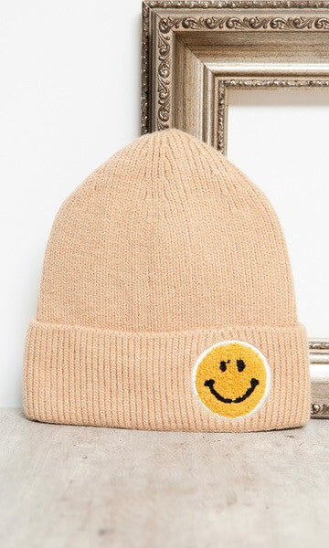 “Smile” Beanie (Multiple Colors)