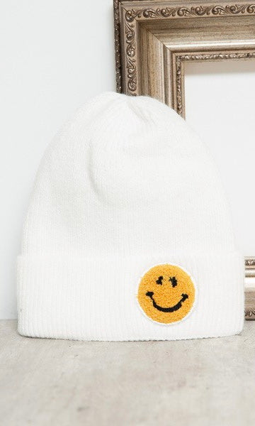 “Smile” Beanie (Multiple Colors)