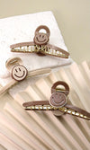 “Smile” Twist Claw Clip (Multiple Colors)