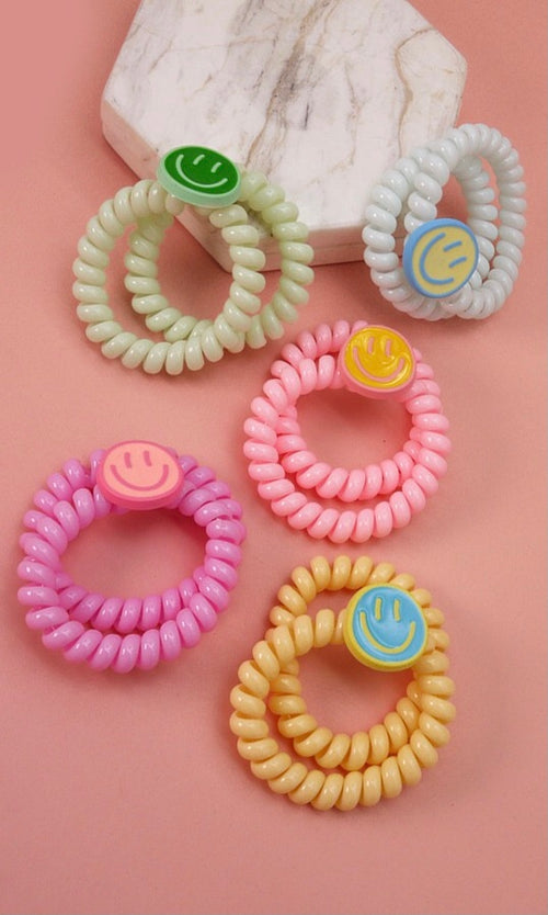 “Smile” Twisty Hairband Set (Multiple Colors)