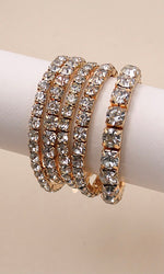 Bling Diamond Bracelet Set
