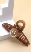 “Smile” Jelly Twist Claw Clip (Multiple Colors)
