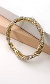 Twisted Diamond Bracelet