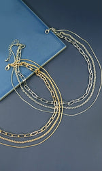 Basic Chain Stacked Necklace (Multiple Colors)