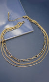 Basic Chain Stacked Necklace (Multiple Colors)