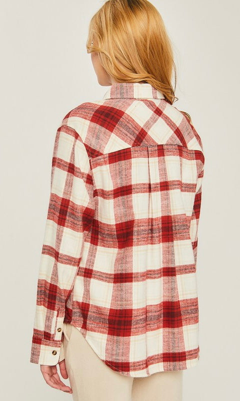 Red Plaid Flannel
